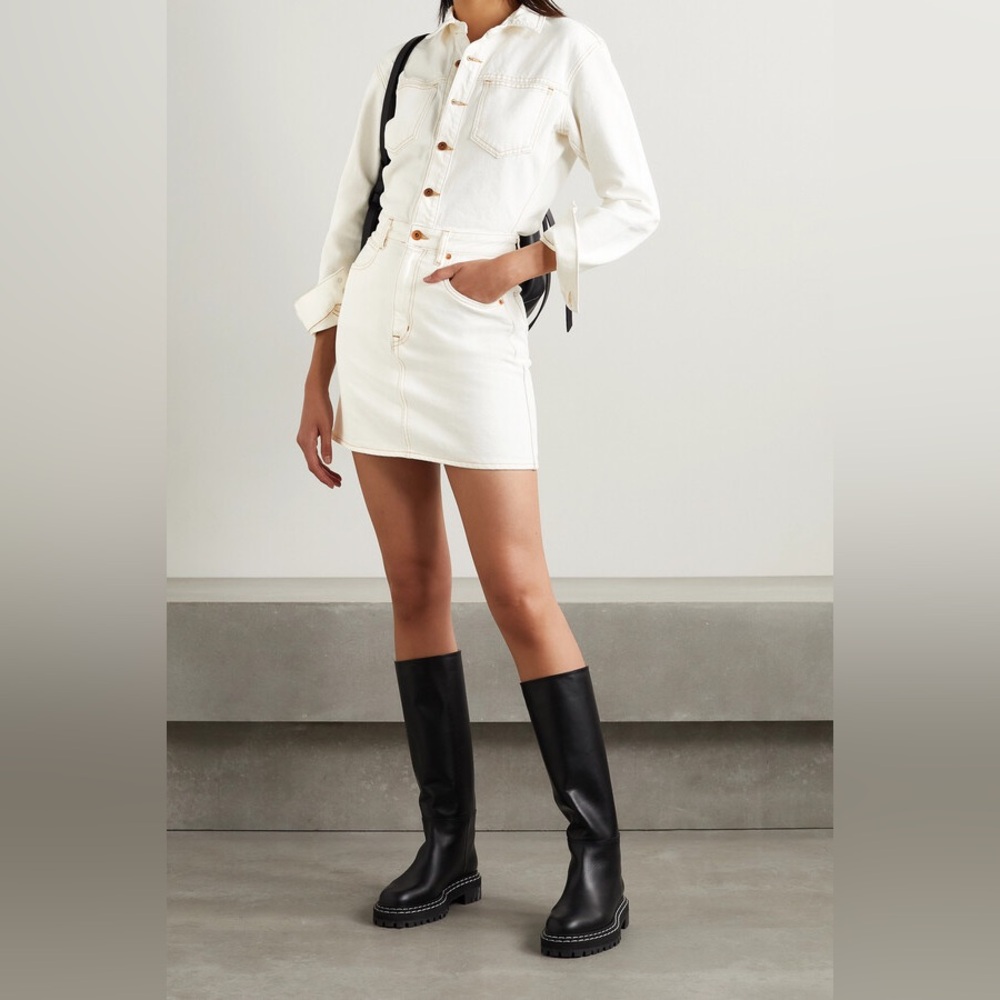 SLVRLKE Jagger Dress Natural White | Sz Med